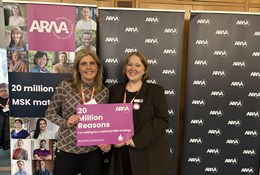 Psoriasis UK attend a Bone and Joint event in parliament
