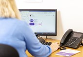 Office Working - Email Screen